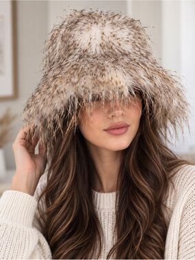 NEW: Vintage Women's Hat with Plush Tassel Design